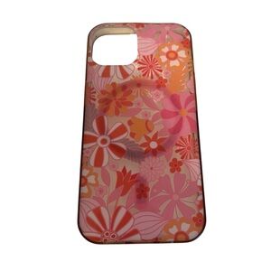 CYLO Iphone 14 Floral Pink Iphone Magnetic Case
